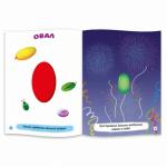 Книжка с наклейками. Серия Мои первые наклейки. Простые формы. 20*26 см. 10 стр. ГЕОДОМ