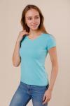 Женская футболка B165 мятная