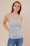 Женская майка B159 серая