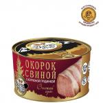 Свиной окорок с копченой грудинкой высший сорт