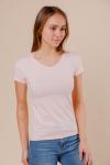 Женская футболка B165 розовая
