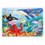 Карта-пазл. Подводный мир. 260 дет. 47х33 см. ГЕОДОМ