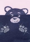 LARMINI Колготки LR-C-BEAR-164831, цвет серый/розовый