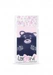 LARMINI Колготки LR-C-BEAR-164831, цвет серый/розовый