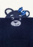 LARMINI Колготки LR-C-BEAR-B-B-LGS-B-G, цвет темно-синий/кремовый