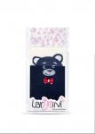 LARMINI Колготки LR-C-BEAR-B-B-RED-LGS-B, цвет темно-синий/кремовый
