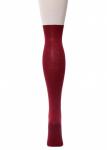 LARMINI Колготки LR-C-CAT-000001, цвет бордовый/кремовый
