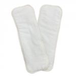 Вкладыш из микрофибры на кнопке, белый