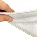 Вкладыш из микрофибры на кнопке, белый