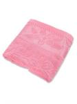 Полотенце махровое BJ5 Узбекистан, 1052 розовый, банное, 70*130