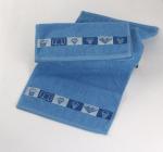 Полотенце махровое 340 Узбекистан, ЖМ, 30*60, маленькое