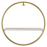 QWERTY  Подвесная полка "Орбита", золото, 35*15*35 см / 3