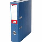 Папка-регистратор А4 80 мм Berlingo Hyper бумвинил нижний метал кант синяя