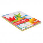 Бумага цветная а5, 100 листов calligrata интенсив, 5 цветов, 80 г/м? Calligrata