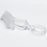 Детская зубная щетка, прорезыватель - массажер, силиконовая, от 3 мес.