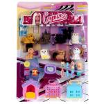 Аксессуары для кукол 29 см 8 питомцев с акс для Софии, блистер КАРАПУЗ в кор . 2*24 шт