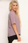 Блуза "Габриэлла" (пыльно-фиолетовая) Б3998