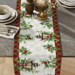 Дорожка столовая "Фонарики" 45*150 см хлопок 100%