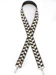 Плечевой ремень (стропа)  ADEL-239/регулируемый,  макс длина 136см,  арабеска черн/беж  248585
