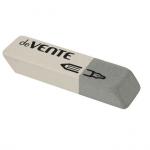 4070305 Ластик deVENTE, скошенный, 45х14,5х8мм, бело-серый. Non-branded
