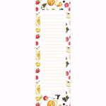 2012805 Блок бумажный для записей на магните "deVENTE. Fruits" 75x230 мм, 50 л. Non-branded