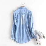 Джинсовая рубашка