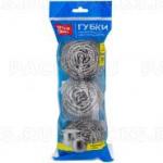 Мочалка для посуды металлическая (3 шт) спиральная по 20 г OfficeClean