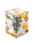 Банка для меда BEE 14см с деревянной ложкой 500мл