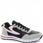 A7509-4 сер/черн Кроссовки мужские (41-46)/8