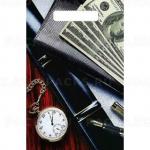 Пакет с вырубной ручкой (20х30)-30 Мужской Тико