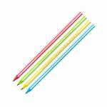Карандаши чернографитные BIC Evolution "Stripes", НАБОР 4 шт., HB, пластиковые, блистер, 918485