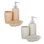 BY Набор для ванной 3 пр. "В гостях у сказки", керамика, 2 цвета