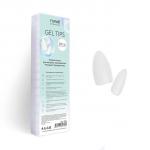 Гелевые типсы для экспресс наращивания "Миндаль"(прозрачные), 360шт №7624