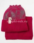 01-42-E флис (46-50) (шапка+снуд) Комплект