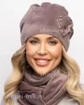 0155к СП флис (шапка+шарф) Комплект