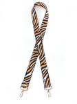 Плечевой ремень (стропа)  ADEL-239/регулируемый,  макс длина 136см,  animal черн/беж/белый  247954