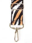 Плечевой ремень (стропа)  ADEL-239/регулируемый,  макс длина 136см,  animal черн/беж/белый  247954