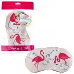 LUKKY FASHION маска для сна Фламинго, 24,6х14,6, пакет