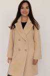 *Пальто женское демисезонное 24780 (беж/тедди)