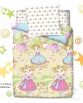 Комплект постельного белья рис.4192-1+4192а-1 Принцессы