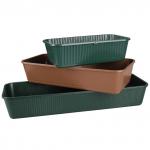 Акция5% Ящик для рассады пластмассовый 43х18х9см (Россия)