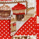 "Kitchen" Скатерть 150х145см, длина стола до 110см, на 4 персоны, хлопок "Комфорт" 171г/м2, "Домашняя мода" (Россия)