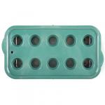 Акция5% Ящик для зеленого лука пластмассовый 30х16х8см, 2,7л, со вставкой, темно-зеленый (Россия)