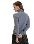 NORVEG CashTouch Водолазка женская, цвет серый меланж