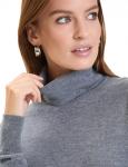 NORVEG CashTouch Водолазка женская, цвет серый меланж