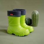 Сапоги Kids (ПЕ-19ВУФ) 1-111-D05 лайм