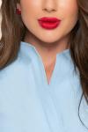 Блуза "Идеальная асимметрия" (голубая) Б4184