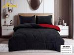 Одеяло Alanna Велюр с простыней и наволочками ODALAV02 (Черный)