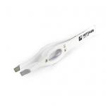 PT-213 (2)-WT прямой (белый со стразами)