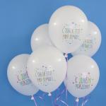 812141 12" шар пастель 1ст.рис. С Тобой Мир Лучше! 5 шт. 79096